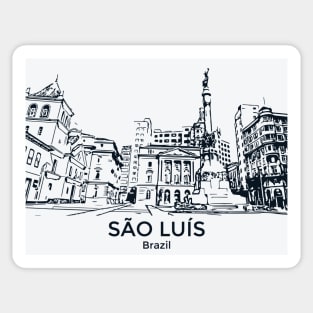 São Luís - Brazil Sticker